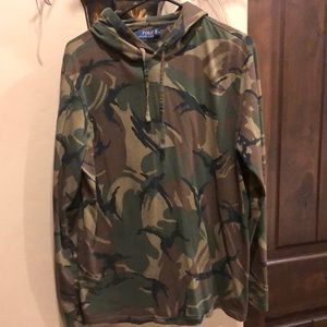 Mens Polo by Ralph Lauren Camo hoodie